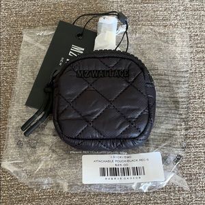 NWT MZ Wallace Black Small Metro Link Pouch